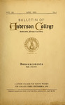 Catalog, 1930-1931 by Anderson University - South Carolina