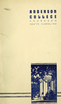 Catalog, 1941-1943 by Anderson University - South Carolina