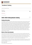 Catalogs, 2025-2026 by Anderson University - South Carolina Catalogs, 2025-2026 by Anderson University - South Carolina