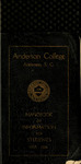 Handbook of Information for Students, 1925-1926 by Student Government Association