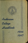 Anderson College Handbook, 1946-1947 by Student Government Association