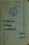 Anderson College Handbook, 1948-1949 by Student Government Association