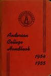 Anderson College Handbook, 1954-1955 by Student Government Association