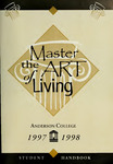 Anderson College Student Handbook, 1997-1998 by Student Government Association