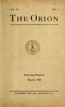 The Orion, Volume 4, Issue 4 by The Orion Editorial Staff