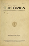 The Orion, Volume 6, Issue 2 by The Orion Editorial Staff