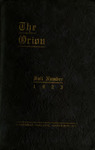 The Orion, Fall 1923 by Estherian Literary Society and Lanier Literary Society