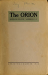 The Orion, Christmas 1924 by The Orion Editorial Staff