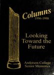 Columns, Senior Yearbook 1996-1998 by Anderson College Yearbook Staff